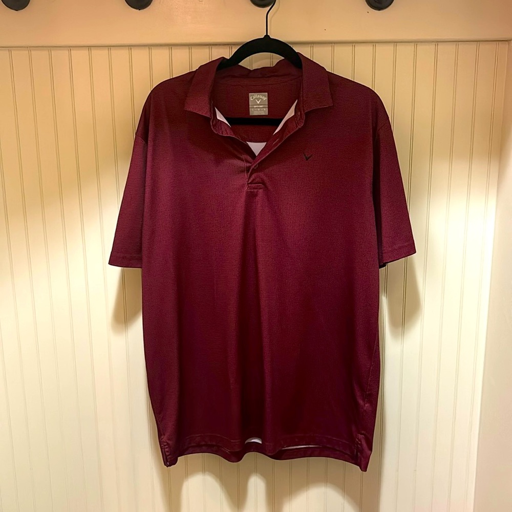 Callaway Polo Maroon